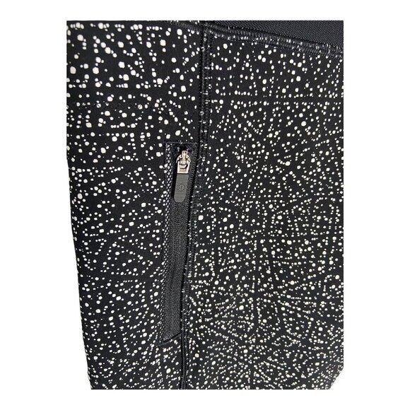 Lululemon Inspire Tight II 25" Night View White Black / Black-sz 8 - Picture 8 of 11
